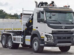VOLVO FMX 460 Kipper 5,40m *ATLAS 172.3E/FUNK *6x4