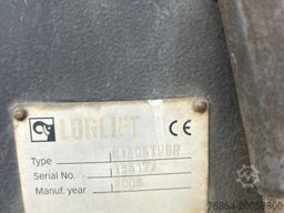 PLATEAU-WECHSELPRITSCHE MIT LOGLIFT 140S INKL. ROTATOR UND GREIFER