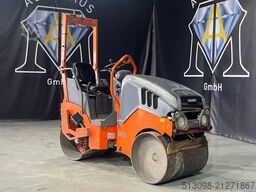 HAMM TANDEM WALZE / ROLLER HD 8 VV KUBOTA KNICKGELENK