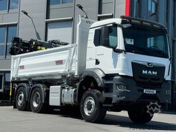 MAN TGS 28.440 6x4-4 BL 2-Seitenkipper Recycling Kran