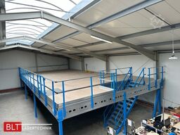 10x10m Lagerbühne , Belastung : 500kg/qm Unterkante: 3m ,ca. 100qm , Systembühne
