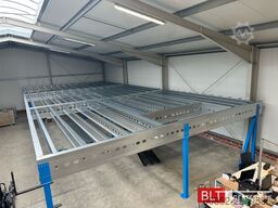10x10m Lagerbühne , Belastung : 500kg/qm Unterkante: 3m ,ca. 100qm , Systembühne
