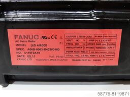 Fanuc A06B-0063-B403 # 0100 SN:C119F2A19 generalüberholt mit 12 Monaten Gewährleistung! -