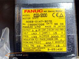 Fanuc A06B-0147-B076 AC Servo Motor - ! -