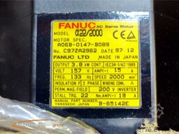 Fanuc A06B-0147-B089 AC Servo Motor - ! -
