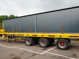 Nooteboom 3 axle extendable flatbed trailer