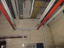 Demag Portalkran KBK2 + Saugheber 50KG Vacuumpumpe 50KG  + Stahlbau 9,3x3m