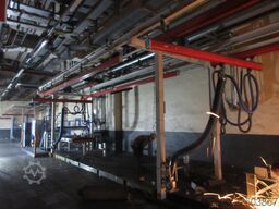 Demag Portalkran KBK2 + Saugheber 2x50KG Vacuumpumpe 2x 50KG  + Stahlbau 18,2x3m
