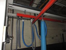 Demag Portalkran KBK2 + Saugheber 2x50KG Vacuumpumpe 2x 50KG  + Stahlbau 18,2x3m