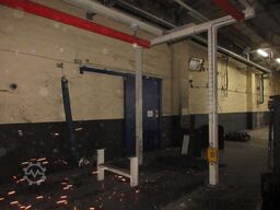 Demag Portalkran KBK2 + Saugheber 2x50KG Vacuumpumpe 2x 50KG  + Stahlbau 18,2x3m