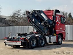 MERCEDES-BENZ AROCS 3351 * Sattelzugmaschine + KRAN/FUNK