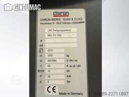 CHIRON MILL FX 1250