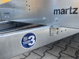 Martz 406cm x 211cm 2,7T + Rampen + Seilwinde