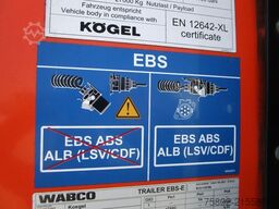 KÖGEL Plattform 3-Achser*Liftachse+13,60m+Disc+1-Hand*