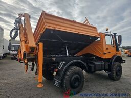 Unimog U2150 4x4 Kran abnehmbar Palfinger Hakenhöhe 10m