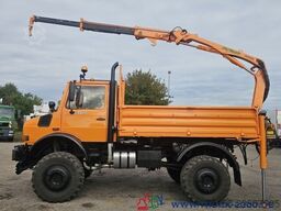 Unimog U2150 4x4 Kran abnehmbar Palfinger Hakenhöhe 10m