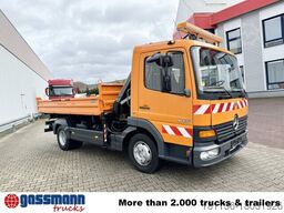 Mercedes-Benz Atego 815 K 4x2 mit Kran Hiab 055 B-1 CL