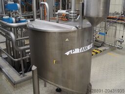Westfalia Separator AG, Hilge, Endress + CIP-TANK 3000 L, EURO-HYGIA-B-SUPER-II