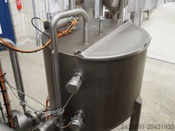 Westfalia Separator AG, Hilge, Endress + CIP-TANK 3000 L, EURO-HYGIA-B-SUPER-II