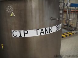 Westfalia Separator AG, Hilge, Endress + CIP-TANK 3000 L, EURO-HYGIA-B-SUPER-II