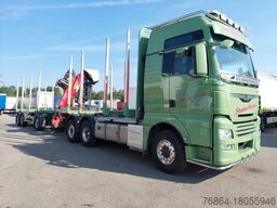 MAN TGX 26.500 6X4X4 HOLZTRANSPORTER,  MOTOR NEU  OHNE ANHÄNGER