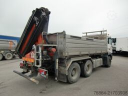 MAN TGA 33.430 6X4 KIPPER, MANUEL, E4 PALFINGER BLATT-BLATT