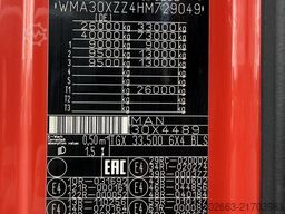 MAN MAN TGX 33.500 6x4 BLS