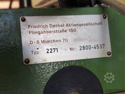 Deckel FP4A NC milling machine Deckel FP4A