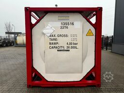 Singamas 20FT ISO, 26.000L/1-COMP/3 BAFFELS/3 manholes, ...
