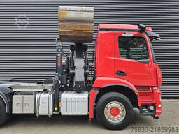 Mercedes-Benz AROCS 3645 8x4 / HIAB Z KRAAN + HAAKARM