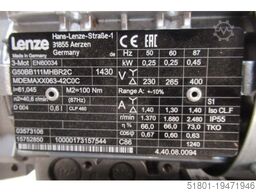 Lenze G50BB111MHBR2C MDEMAXX063-42C0C