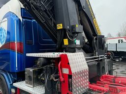 Scania P420 6X2*4, Hooklift-truck with Crane, 2008