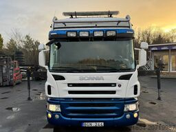 Scania P420 6X2*4, Hooklift-truck with Crane, 2008