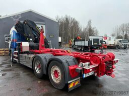 Scania P420 6X2*4, Hooklift-truck with Crane, 2008