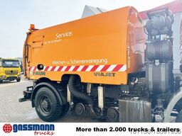 Mercedes-Benz Axor 1829 4x2, Zweiweg Z200, Kehrmaschine Faun