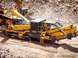 FABO Mobile Tracked Impact Crusher 450-500 tph FTI-130S