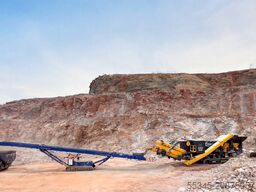 FABO Mobile Tracked Impact Crusher 450-500 tph FTI-130S