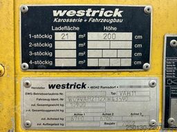  Westrick VAH11  1.Stock Viehanhänger 21m²