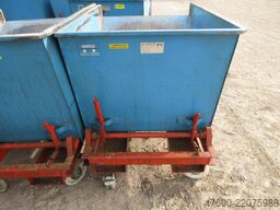 Bartels Spänekübel Container Späne SK 30 R Stapelkipper Muldenkipper 300L