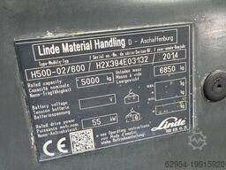 Linde H 50 D-02/600 EVO 3B Kabine STVO Luftreifen