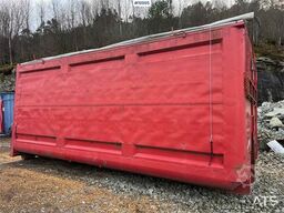 CMT 47M3 wood chip container w/ tarpaulin
