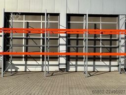 ca. 14 lfm Palettenregale H: 450cm Fachlast: 3000 kg , 45 Palettenplätze