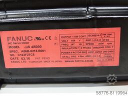 Fanuc A06B-0215-B001 SN:C163F27C5 generalüberholt mit 12 Monaten Gewährleistung-