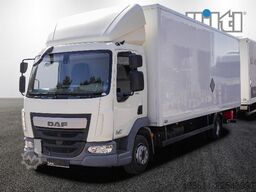 DAF LF 220 12t SAXAS KOFFER + ANHÄNGER MOESLEIN
