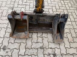 JCB 15C-1 / 1.455 H /  3 x Löffel / Kabine