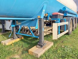 Cryolor gas tank semi trailer for oxygen, nitrogen, argon cryogenic