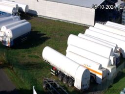Cryolor gas tank semi trailer for oxygen, nitrogen, argon cryogenic