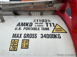 CPV 20FT SWAP BODY / 31.180L / steam heating / T11 ...