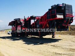Constmach Mobile Crushing Plant Mobile Limestone Crusher Plant 150-200TP