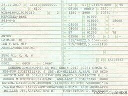 MERCEDES-BENZ Antos Actros 1843 / Meiller Knick / NUR130km